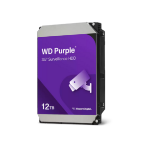 DISQUE DUR INTERNE 3.5″ POUR VIDEO SURVEILLANCE WESTERN DIGITAL PURPLE 12TB - WD121PURZ axiom informatique plus