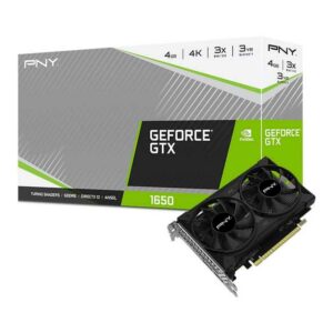 carte graphique PNY GeForce® GTX 1650 4GB GDDR6 Dual Fan tunisie-axiom -informatique