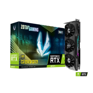 CARTE GRAPHIQUE ZOTAC GAMING GEFORCE RTX 3070TI 8GB TRIPLE FANAXIOM INFORMATIQUE PLUS