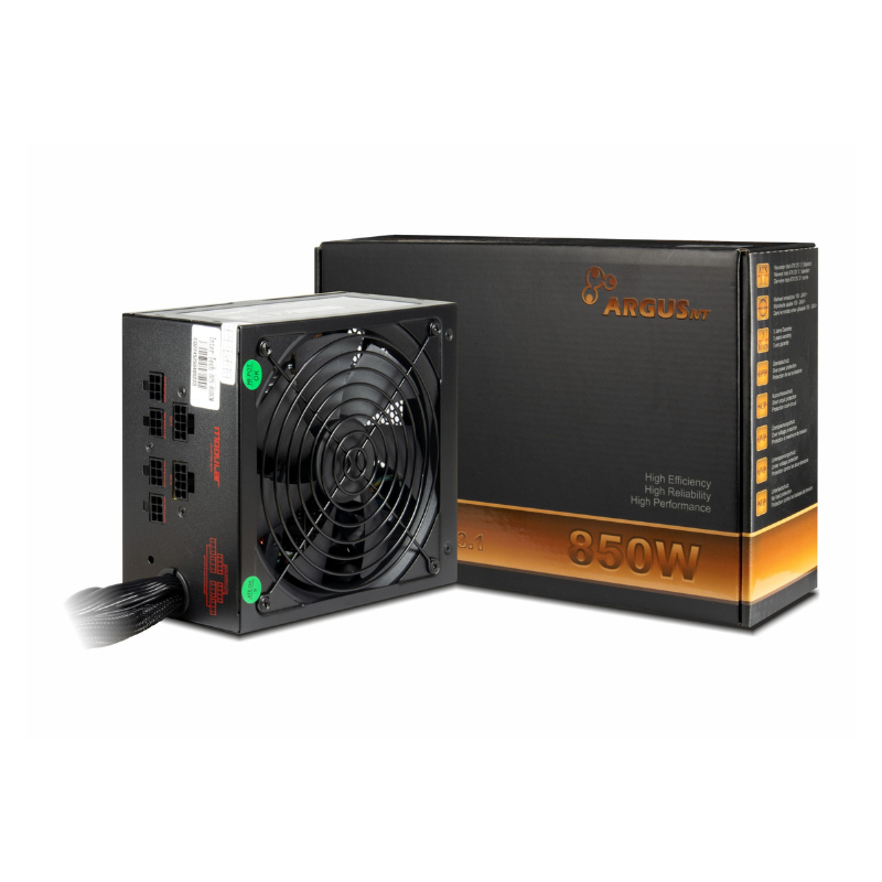BLOC D’ALIMENTATION INTER-TECH ARGUS BPS-850W AVEC CABLE MANAGEMENT ...
