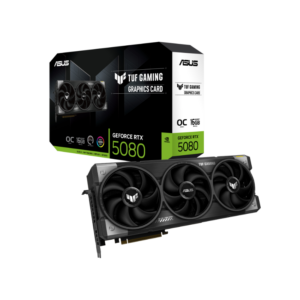 CARTE GRAPHIQUE ASUS TUF GAMING GEFORCE GTX 5080 16GB OC TRIPLE FAN axiom informatique plus