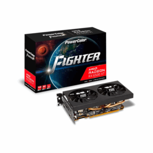 CARTE GRAPHIQUE POWER COLOR FIGHTER AMD RADEON RX 6500XT 8GB OC DUAL FAN AXIOM INFORMATIQUE PLUS