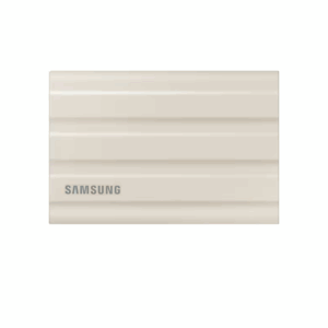 DISQUE DUR SSD EXTERNE SAMSUNG T7 SHIELD BEIGE 1TB AXIOM INFORMATIQUE PLUS