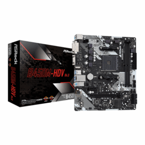 CARTE MERE ASROCK B450M-HDV AXIOM INFORMATIQUE PLUS