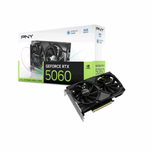 CARTE GRAPHIQUE GAMER PNY GEFORCE RTX 5060 8GB DUAL FAN AXIOM INFORMATIQUE PLUS