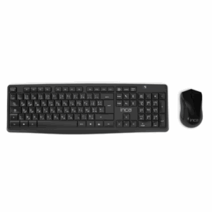 ENSEMBLE CLAVIER & SOURIS INCA SANS FIL AZERTY ARABISE IWS-539T AXIOM INFORMATIQUE PLUS