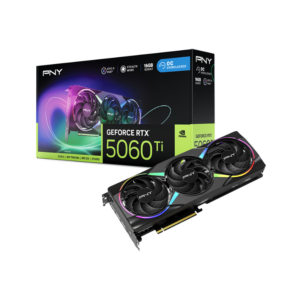 CARTE GRAPHIQUE GAMER PNY GEFORCE RTX 5060TI OC 16GB TRIPLE FAN axiom informatique plus