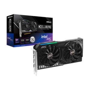 CARTE GRAPHIQUE ASROCK INTEL ARC B570 CHALLENGER 10GB OC DUAL FAN axiom informatique plus
