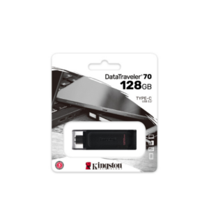 CLE TYPE USB-C KINGSTON 128GB DATA TRAVELER 70 axiom informatique plus