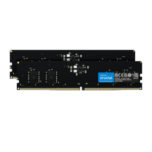 BARRETTE MEMOIRE PC BUREAU CRUCIAL DDR5 32GB (2x16GB) KIT 5600MHz axiom informatique plus