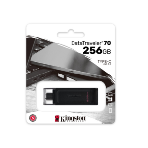 CLE TYPE USB-C KINGSTON 256GB DATA TRAVELER 70 AXIOM INFORMATIQUE PLUS