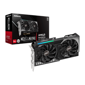 CARTE GRAPHIQUE ASROCK CHALLENGER AMD RADEON RX 9060 XT 16GB OC DUAL FAN AXIOM INFORMATIQUE PLUS