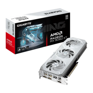 CARTE GRAPHIQUE GIGABYTE AMD RADEON RX 9060 XT GAMING ICE 16GB OC TRIPLE FAN AXIOM INFORMATIQUE PLUS